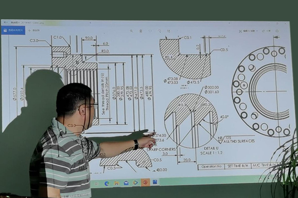 巍立路桥开展2020年度单缸圆锥机技术培训交流会